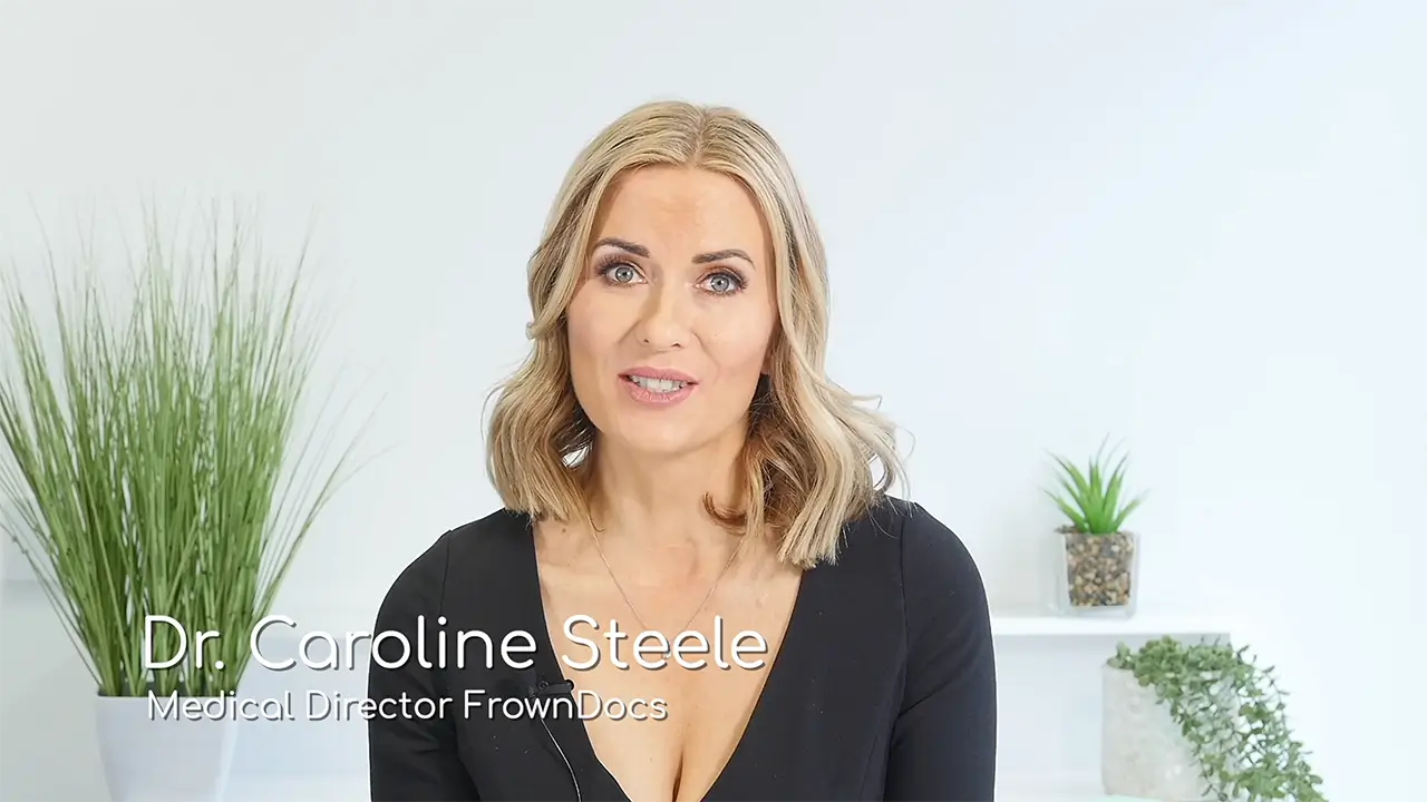 Dr Caroline Steele, Medical Director at FrownDocs